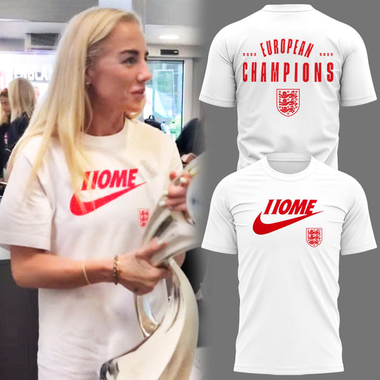 Limited Edition ENGLAND Soccer NK Home Lionesses 2025 TShirt