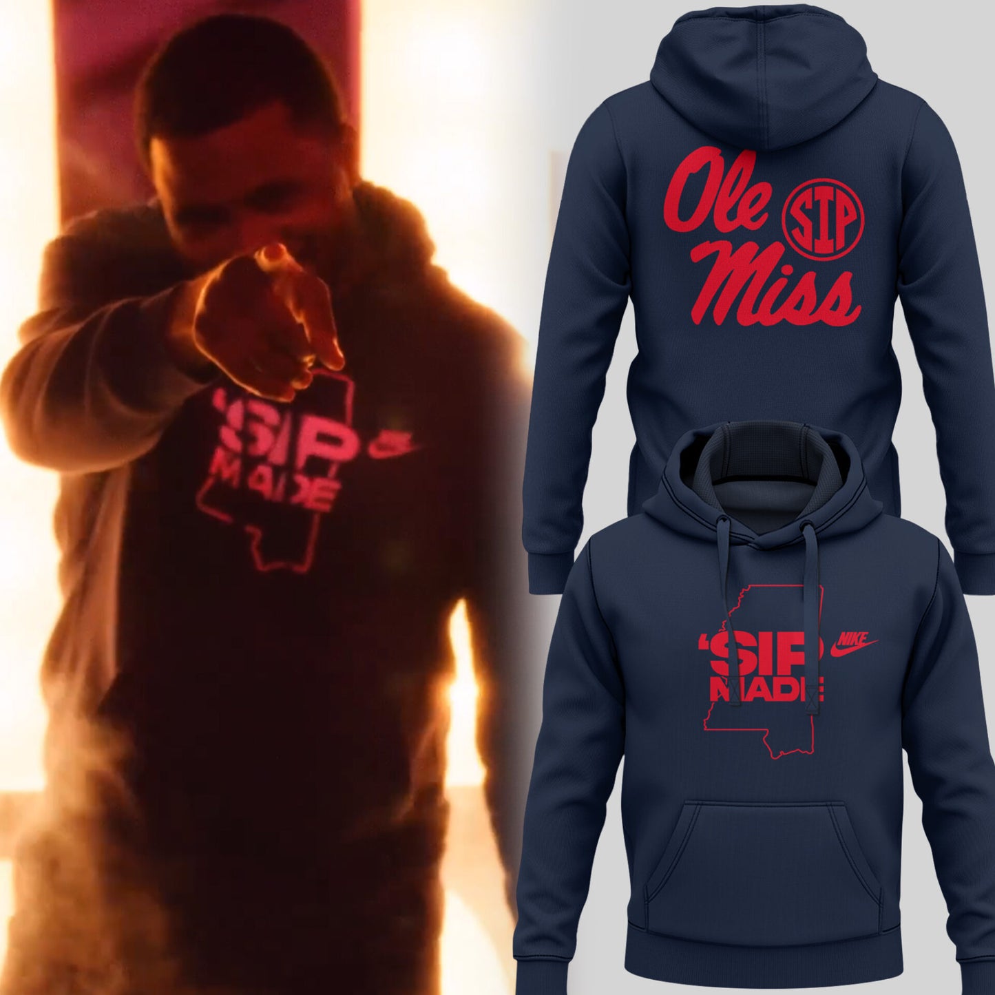 Limited Edition The SIP 🏈 Welcome Kelvin Bolden Hoodie