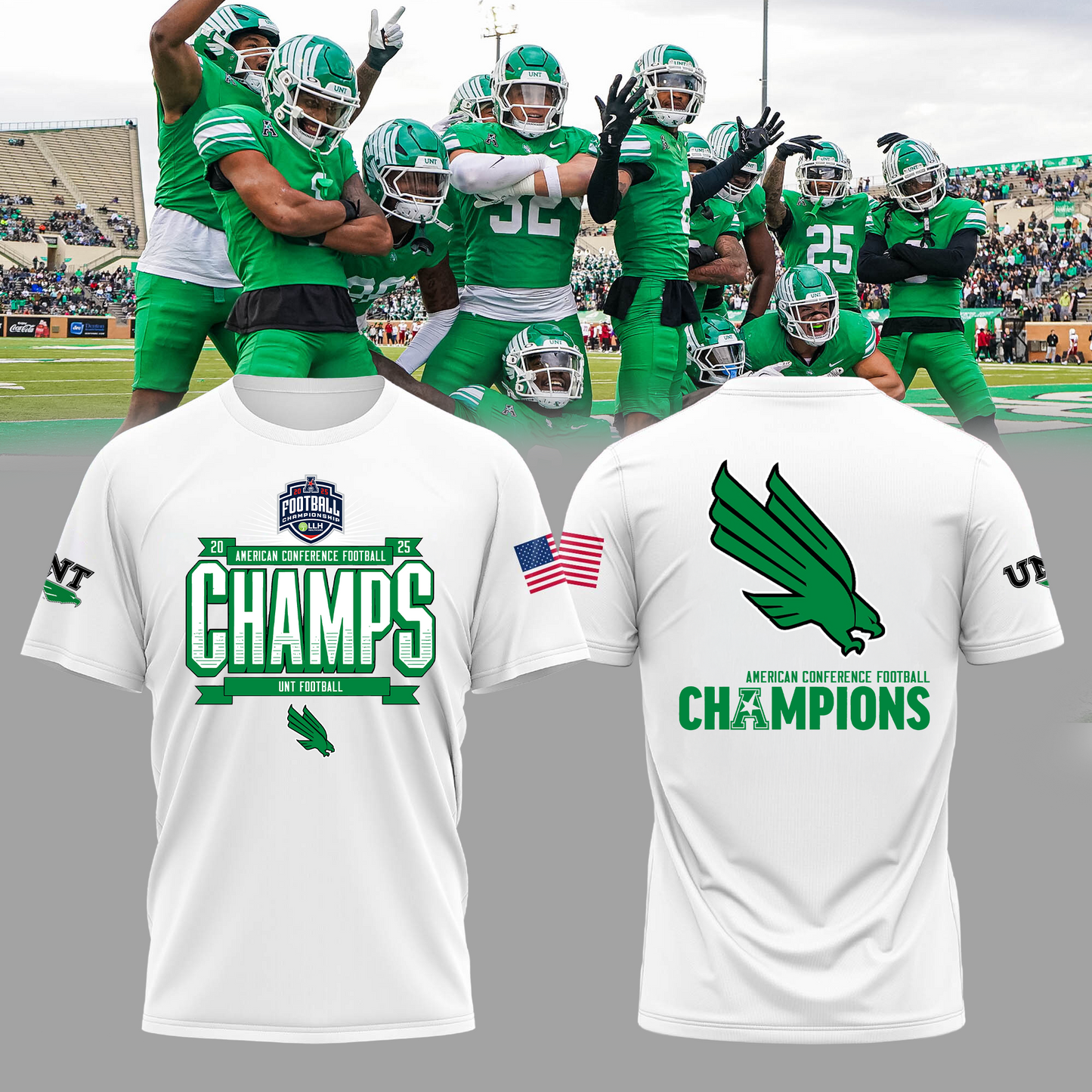 UNT Football Football - We are Champions