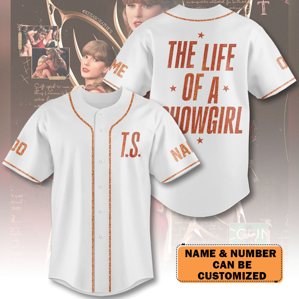 Personalized Taylor Swift Baseball Jersey
