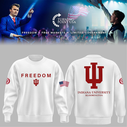 Limited Edition Indiana University x Turning Point USA Sweatshirt