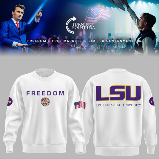 Limited Edition Louisiana State University x Turning Point USA Sweatshirt