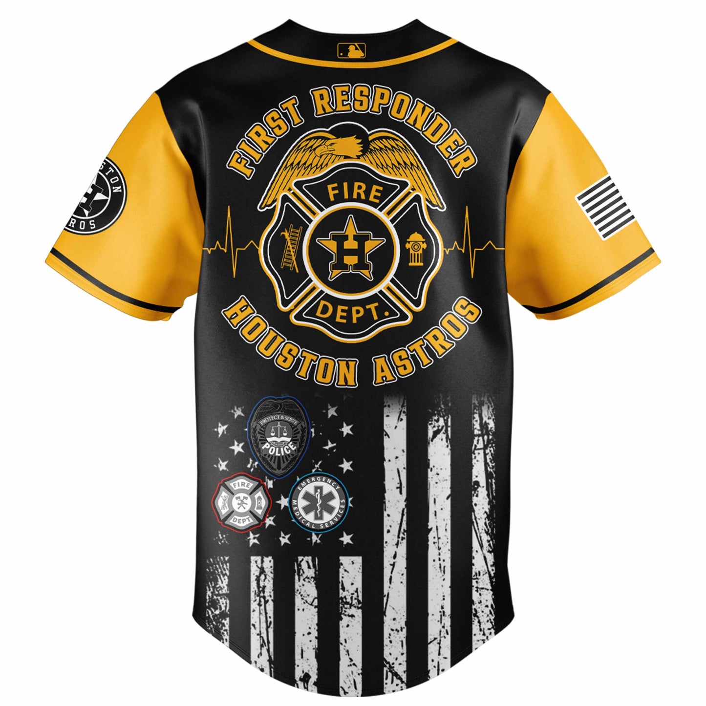 Houston Astros MLB x First Responders Night Jersey Limited Edition