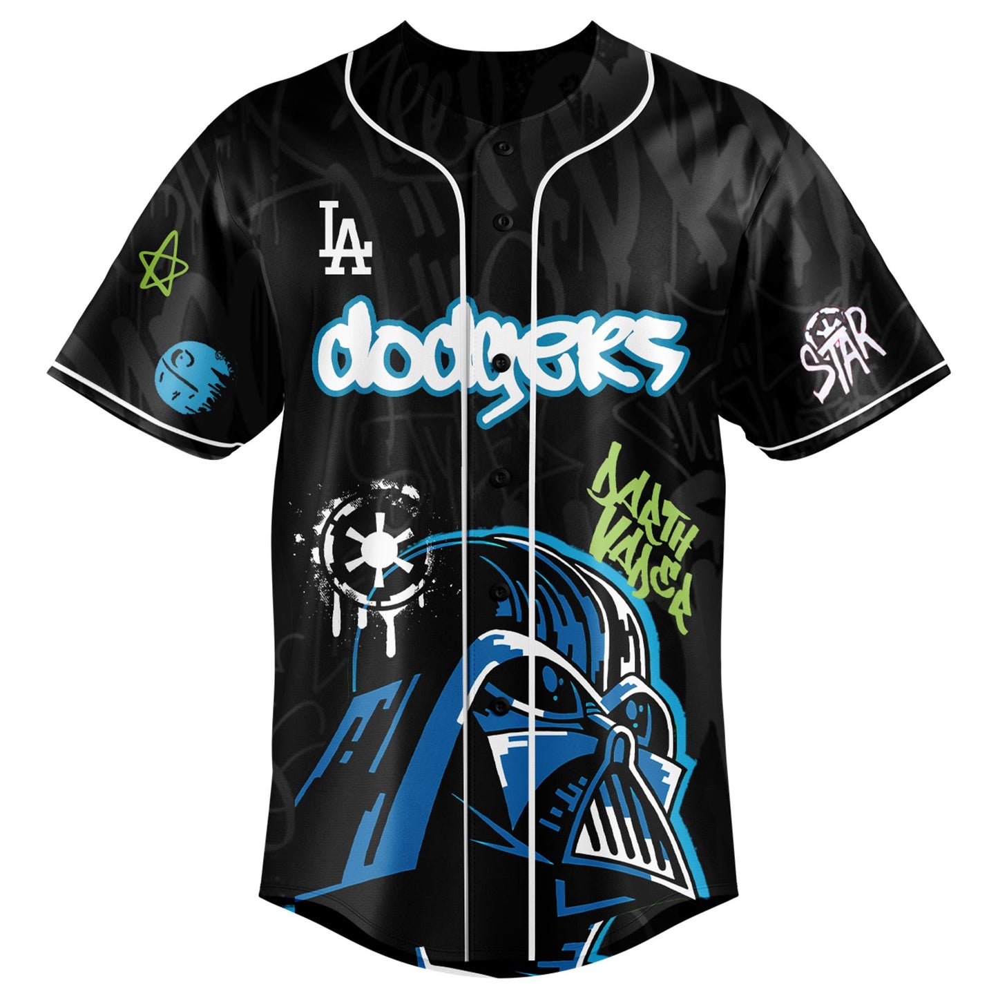 LAD x Graffiti S.T.A.R W.A.R Baseball Jersey 2025 Limited Edition