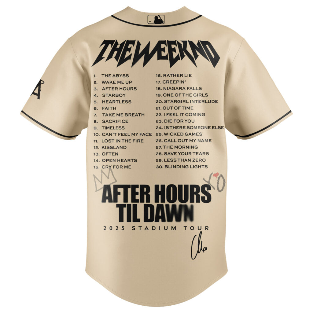 LAA x The Weeknd After Hours Til Dawn Jersey Limited Edition