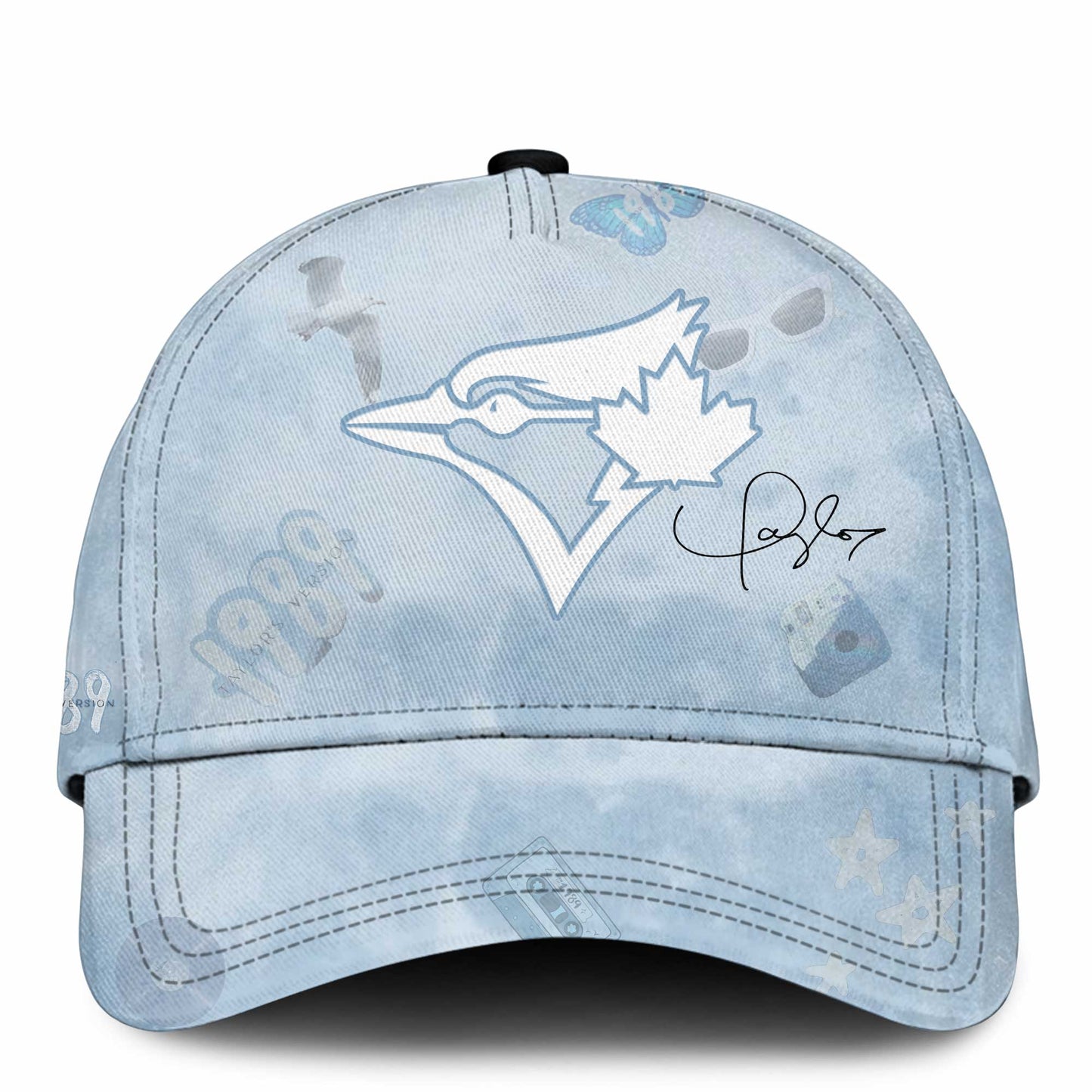 TOR 1989 Sky Blue Baseball Jersey