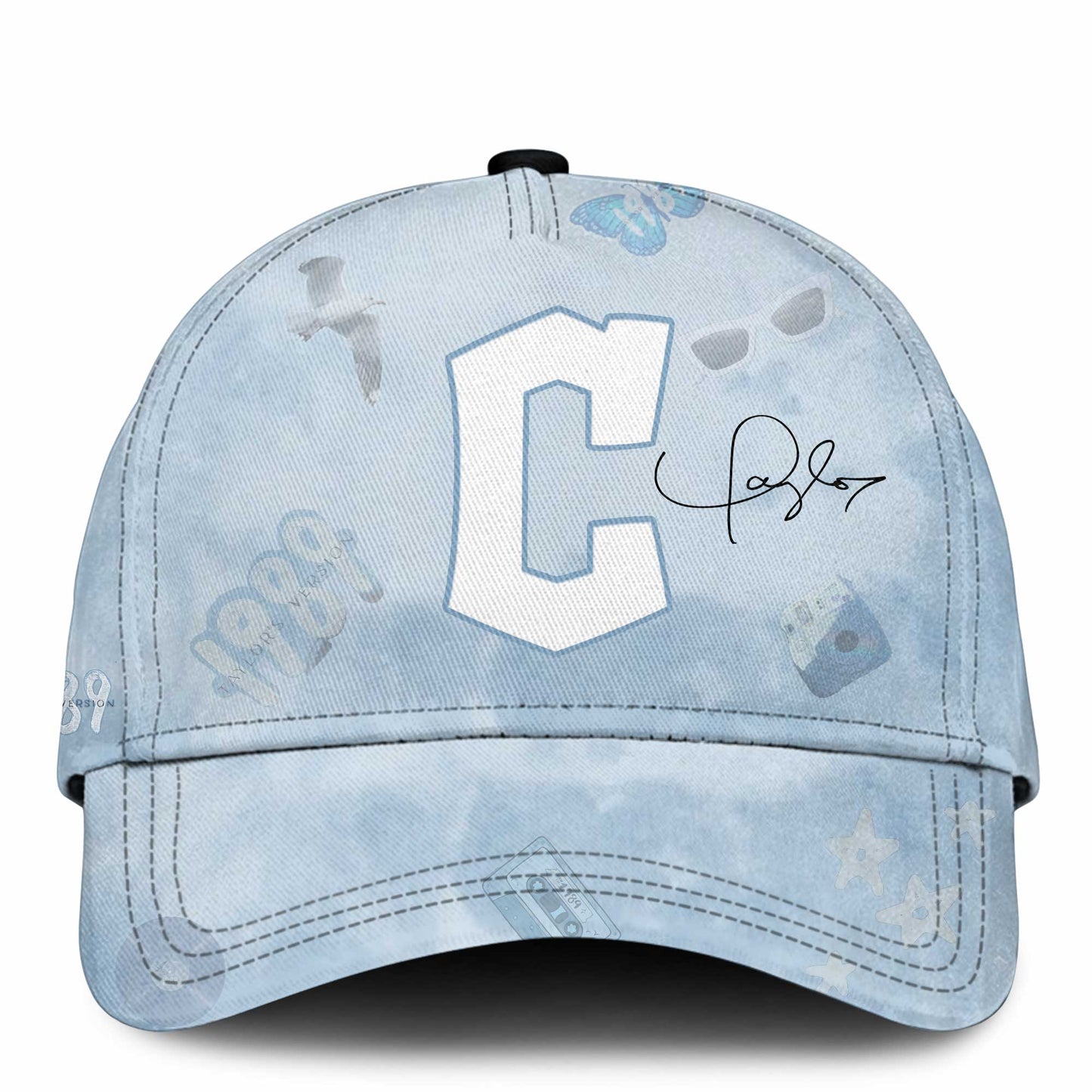 CLE 1989 Sky Blue Baseball Jersey