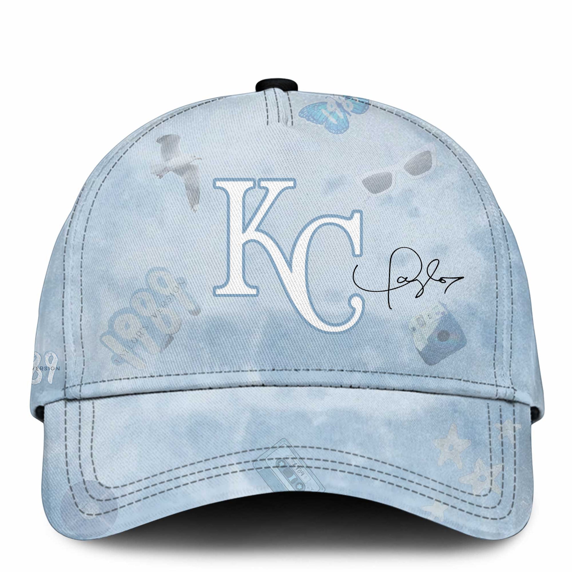 KC 1989 Sky Blue Baseball Jersey