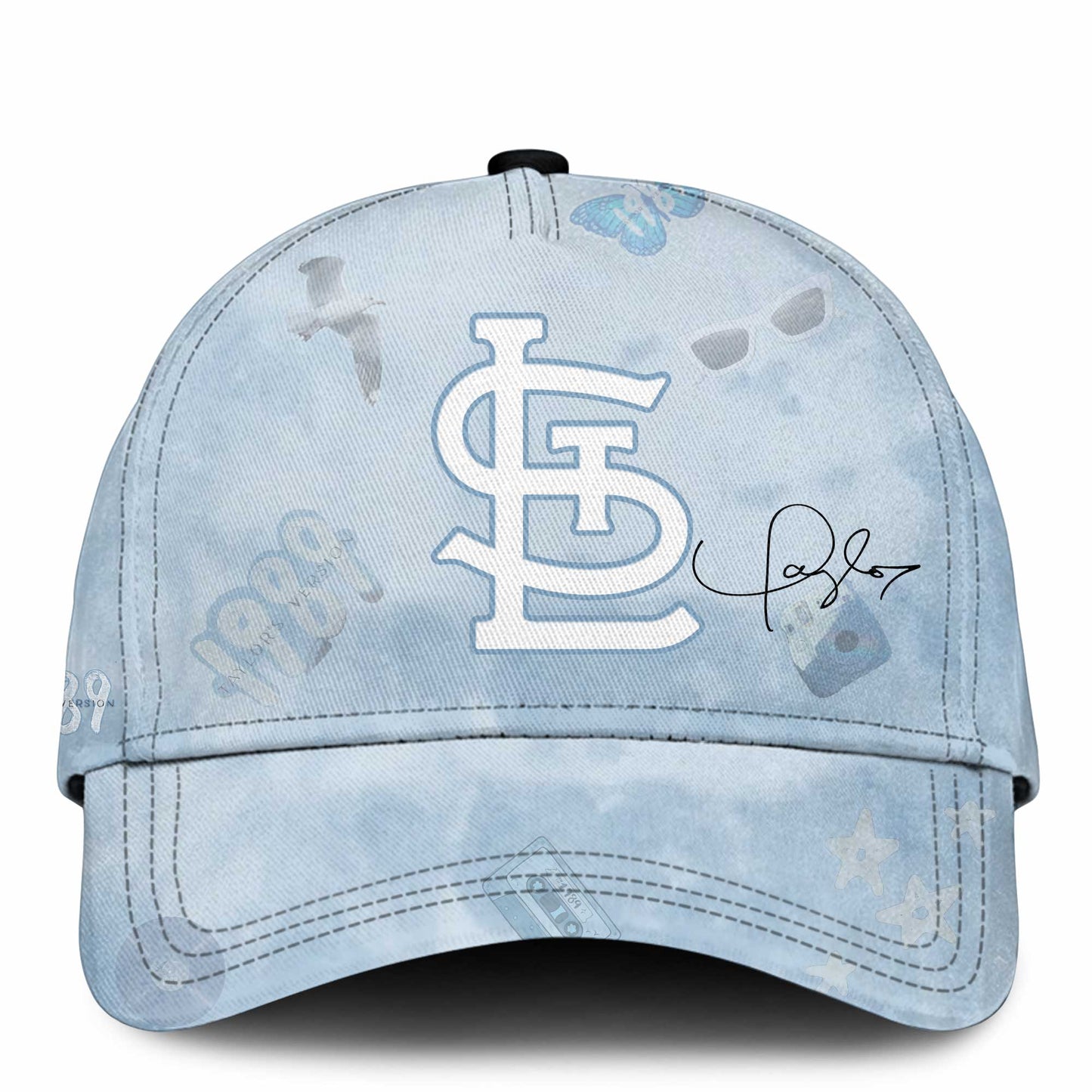 STL 1989 Sky Blue Baseball Jersey