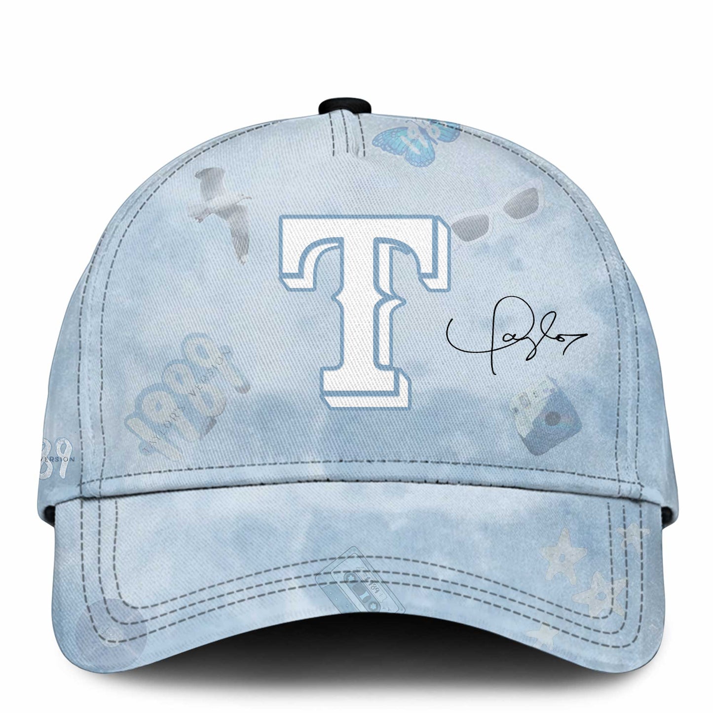 TEX 1989 Sky Blue Baseball Jersey