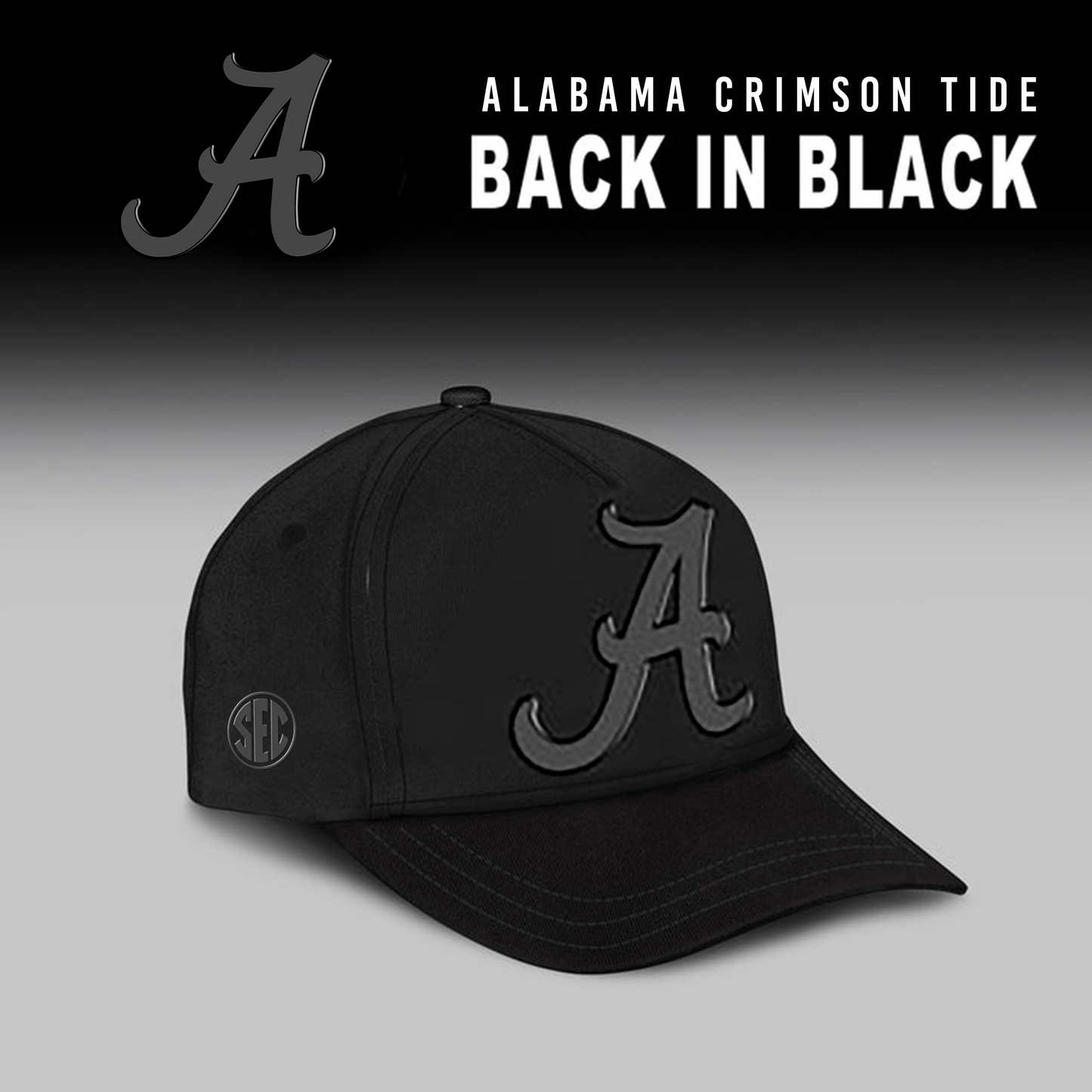 Alabama Crimson 2026 Back In Black Limited Edition TShirt