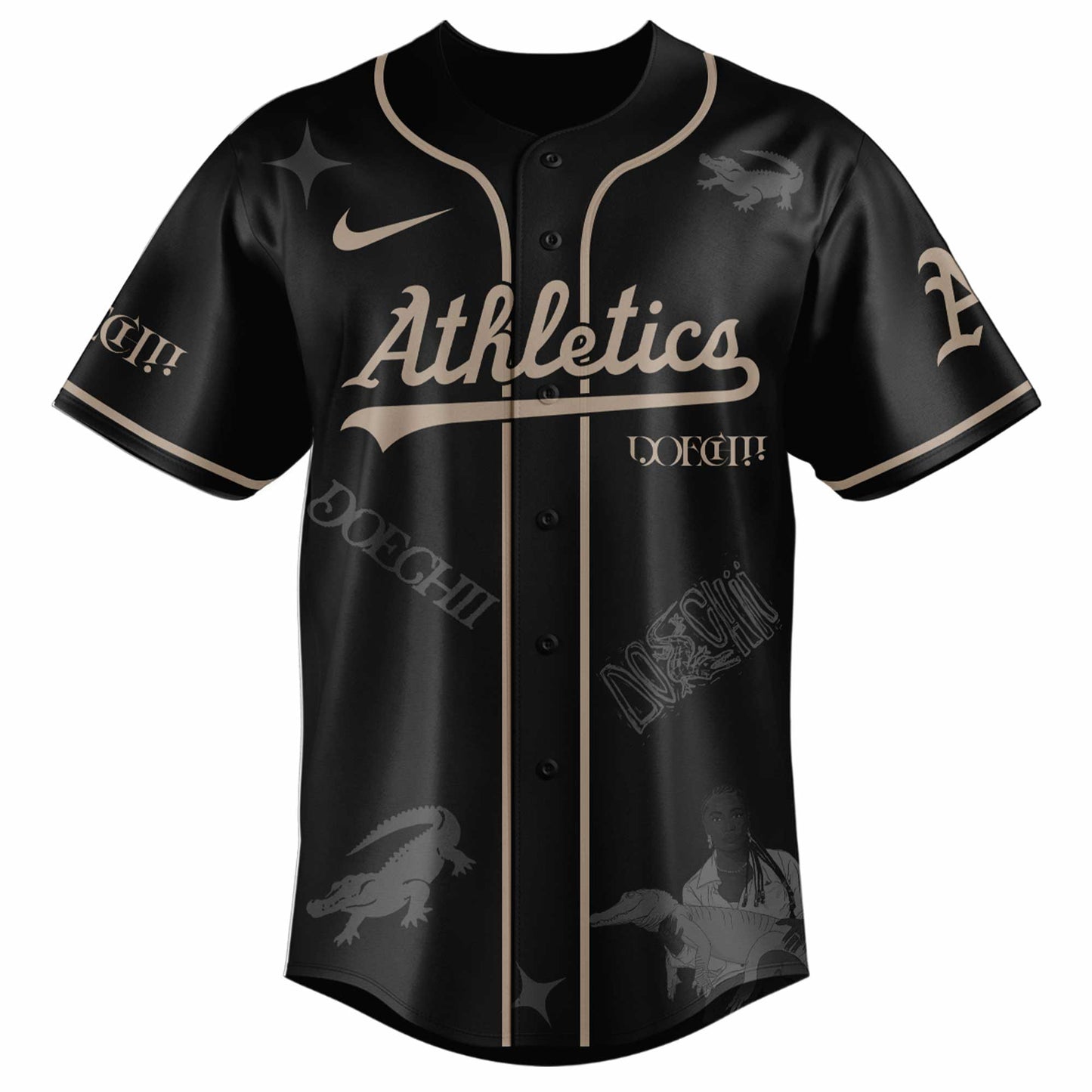 A's - Doechii Live From the Swamp Tour Jersey