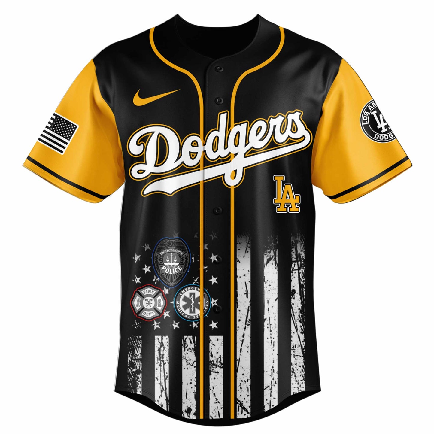 Los Angeles Dodgers MLB x First Responders Night Jersey Limited Edition
