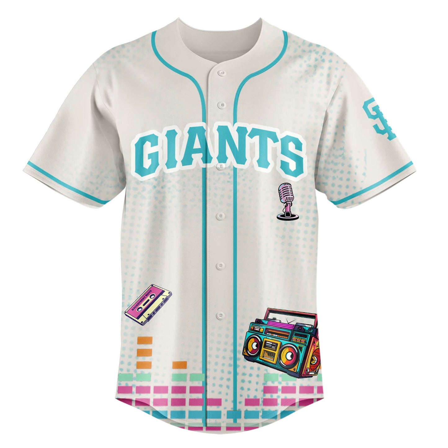 SF “Into the Millennium” Retro Remix Baseball Jersey