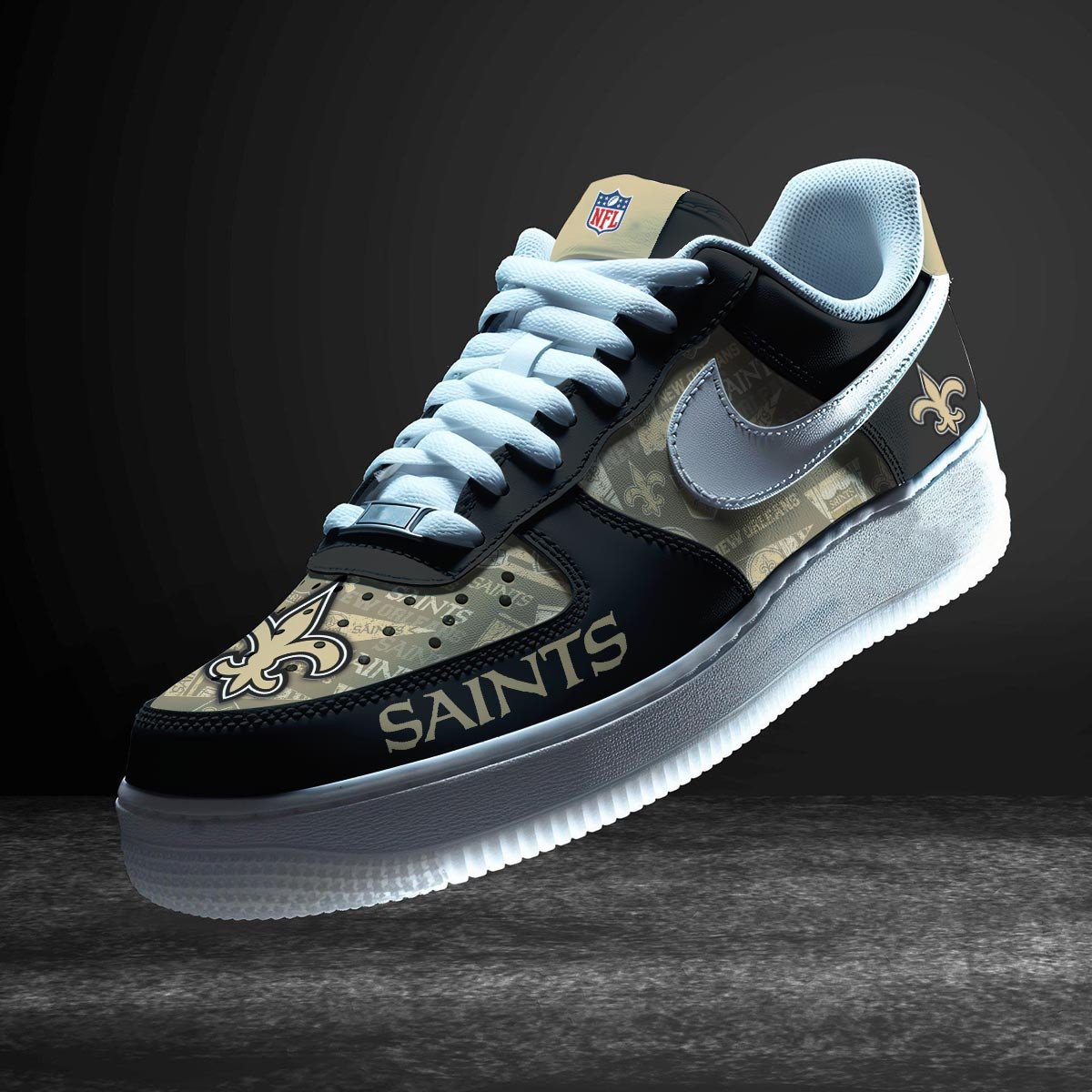 New OrleansSaints Special AF1 Sneakers