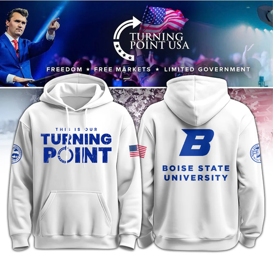 Limited Edition Boise State University x Turning Point USA Hoodie