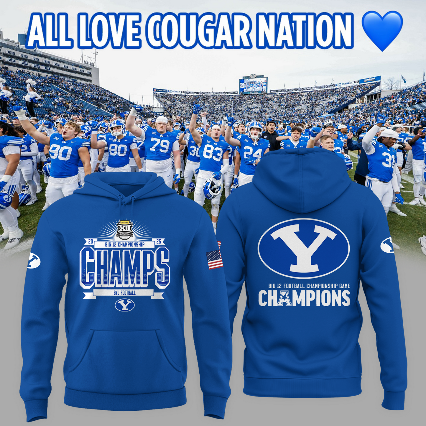 BYU Cougars - We are champions 2025