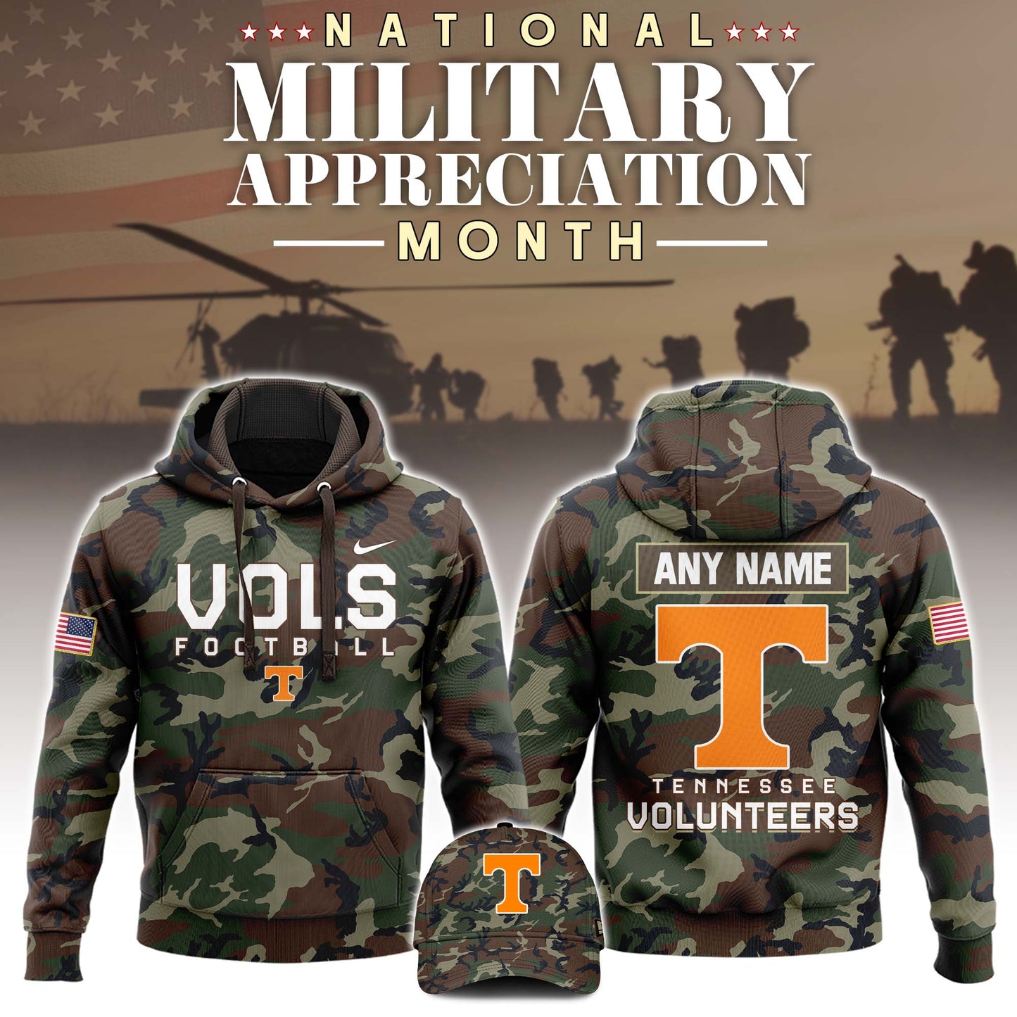 __.Tennessee Football Smokey Grey Series Uniform 2025 Hoodie