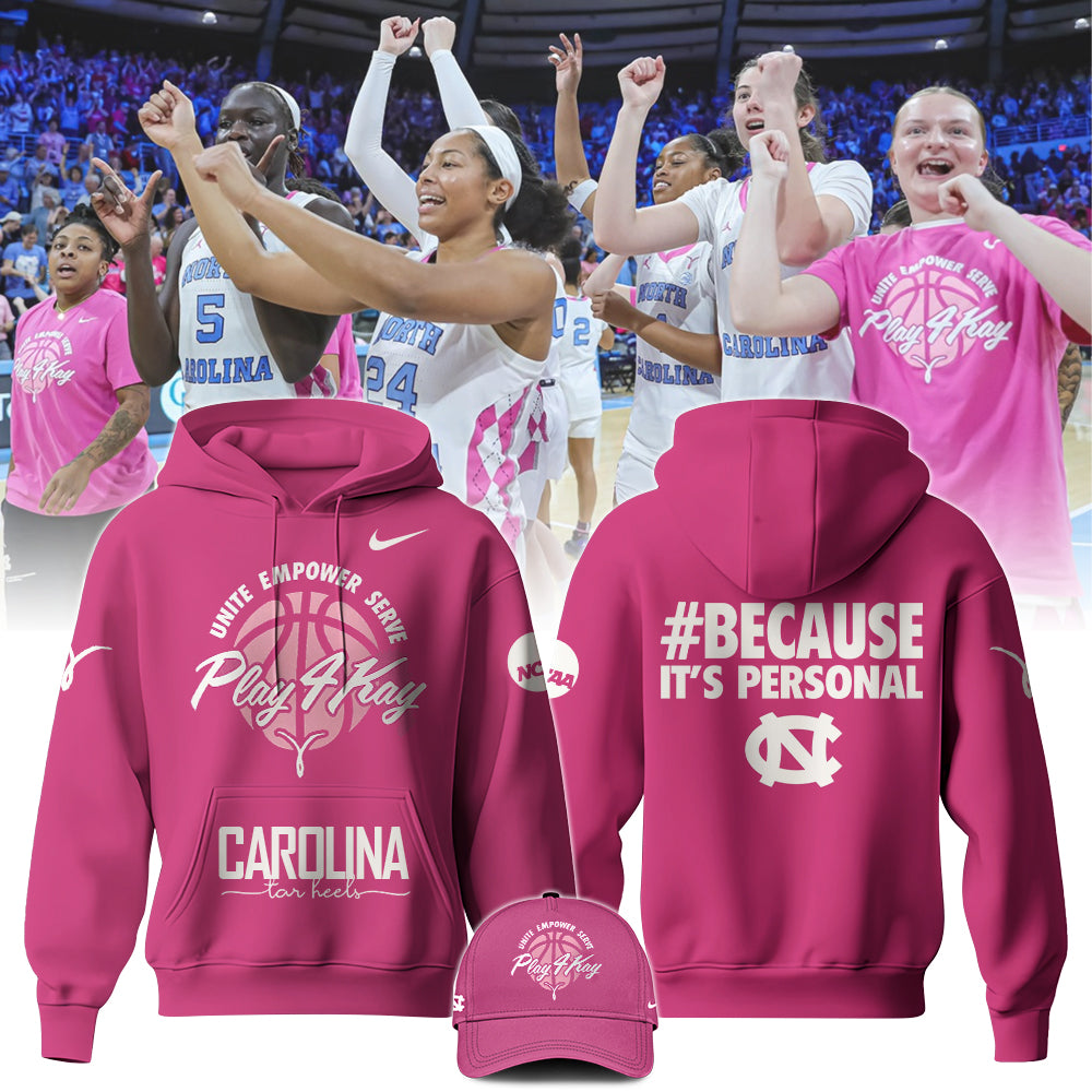 UNC NCAA Limited Edition Play 4Kay Hoodie - Carolina Tar Heels Shirt