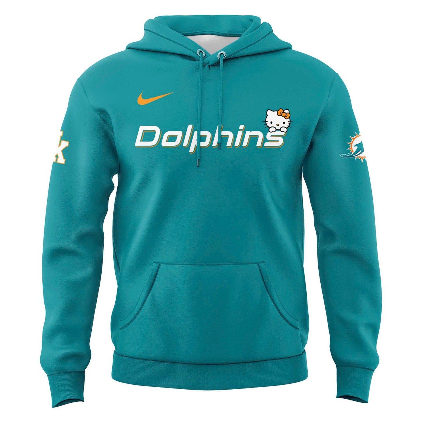Special New Dolphins x Hello Kitty Hoodie