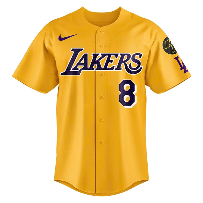 Los Angeles Dodgers x Lakers x Kobe Bryant 8/24 Limited Jersey v2