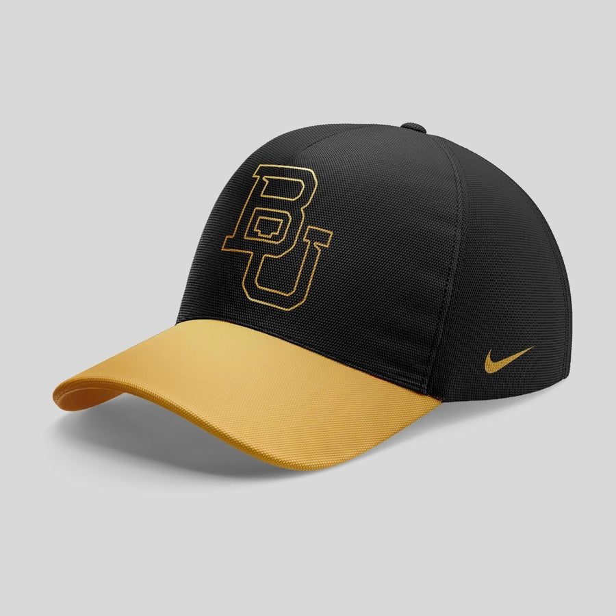 Men's Gold Chrome Baylor Football Hoodie 2025