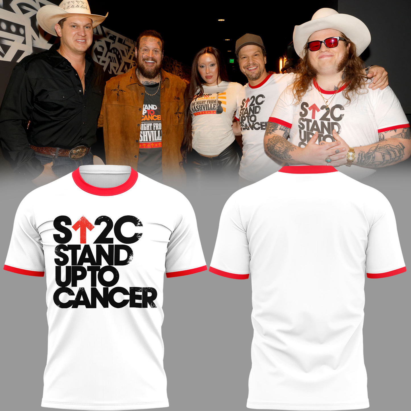 21.Stand Up to Cancer T shirt 2025