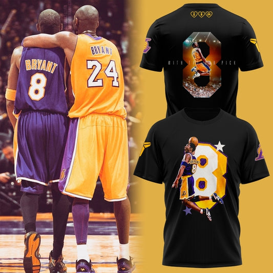 Lakers x Black Mamba Mentality T-Shirt 2025 v2