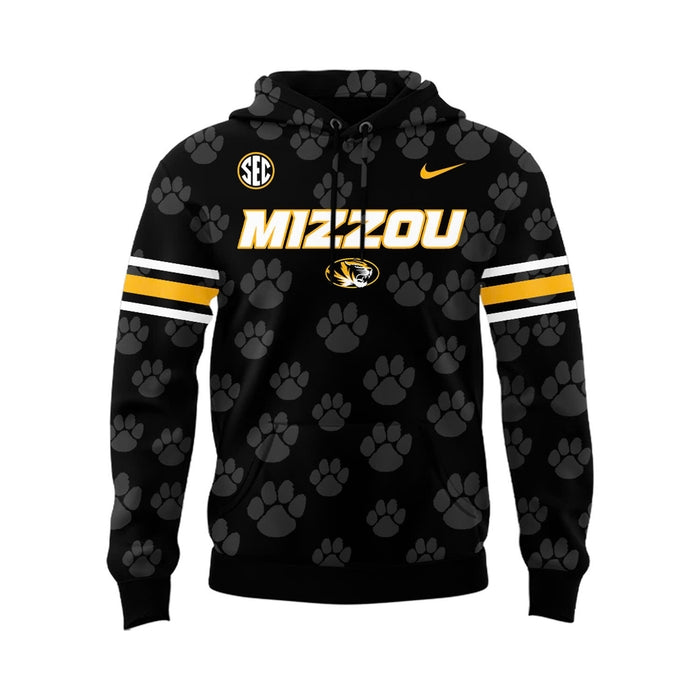 Special New Dark Mode Mizzou Wordmark Uniform Hoodie
