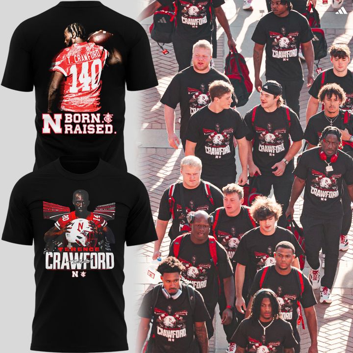 Special 2025 Terence Crawford x Nebraska Huskers T-shirt