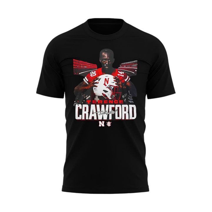 Special 2025 Terence Crawford x Nebraska Huskers T-shirt