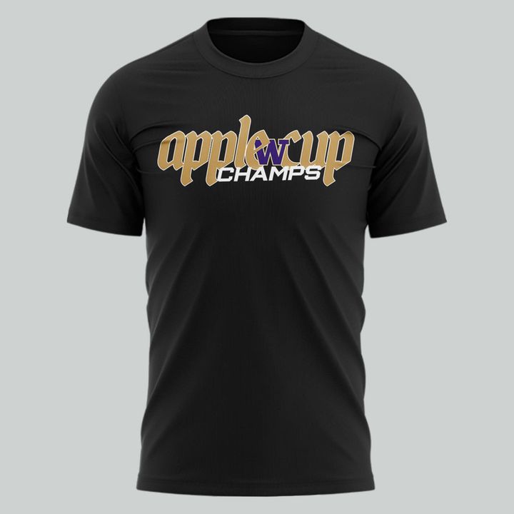 Special Washington Huskies AppleCup Champs 2025 T-Shirt
