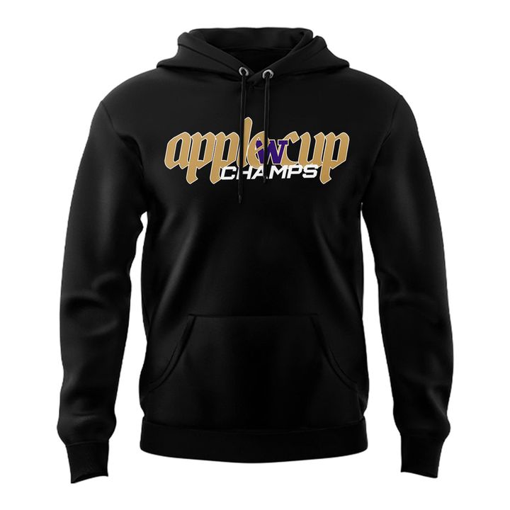 Special Washington Huskies AppleCup Champs 2025 Hoodie
