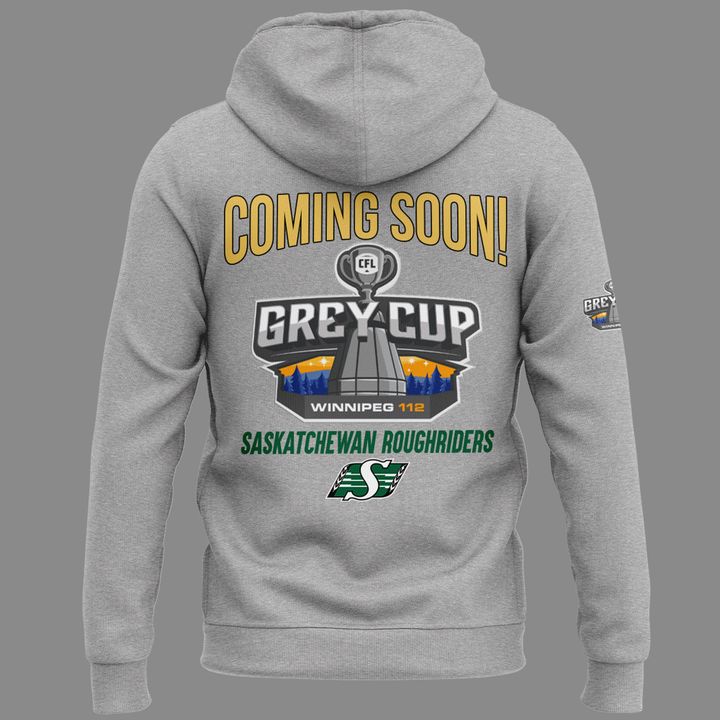 01.Saskatchewan Roughriders GreyCup Champions 2025 Hoodie
