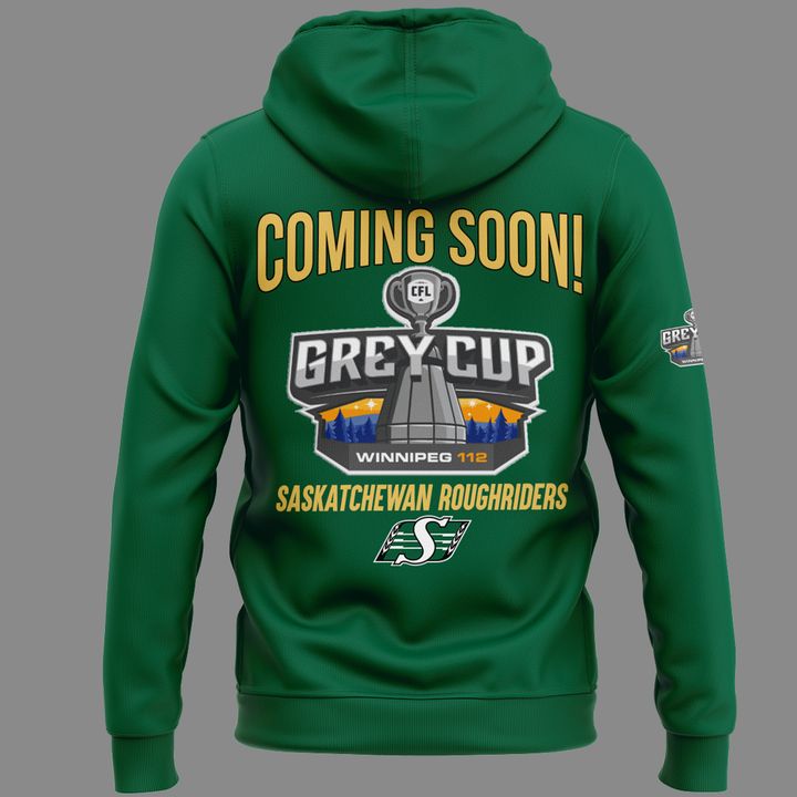 02.Saskatchewan Roughriders GreyCup Champions 2025 Hoodie
