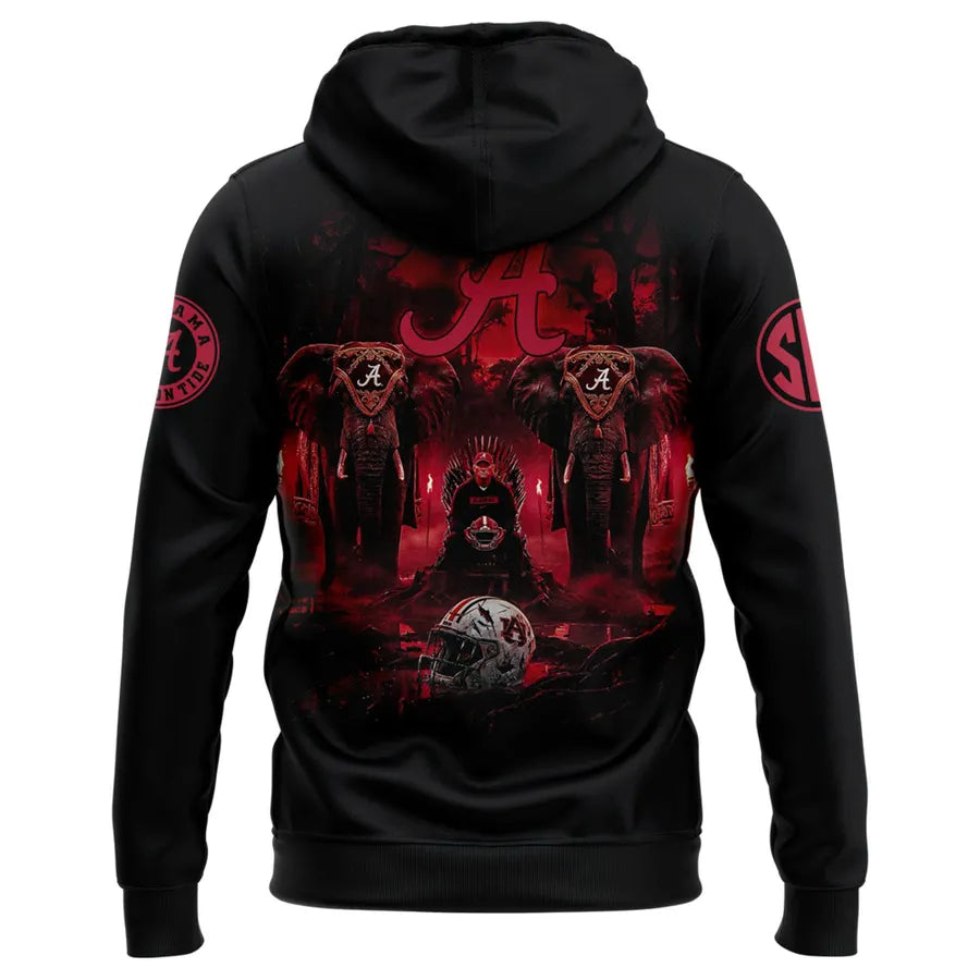 Coach Kalen DeBoer Alabama Sideline Men's Pullover Hoodie