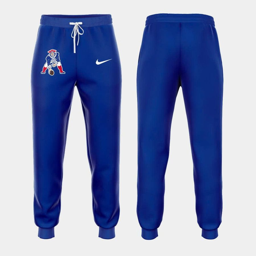 New England Patriots Throwback Historic Royal Sweatshirt