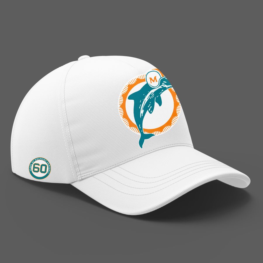 Limited Edition Miami Dolphins Throwback White Sweat