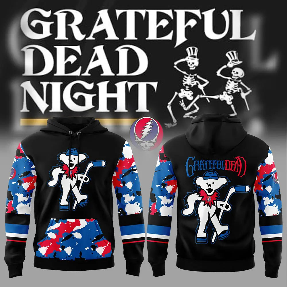 Limited Edition Grateful Dead Night Hoodie Set