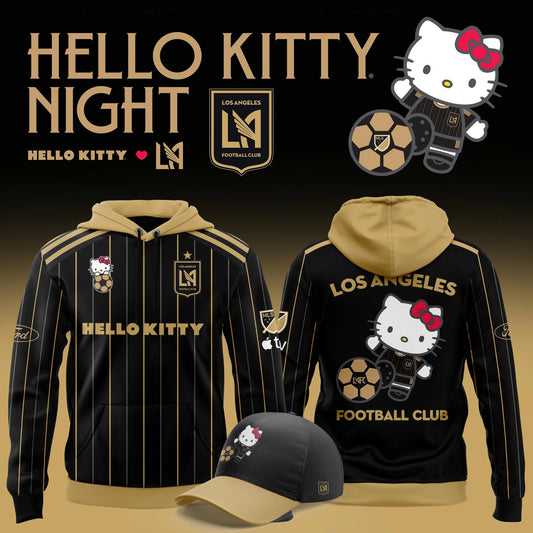 Limited Edition Los Angeles Football x Hello Kitty Hoodie 2025