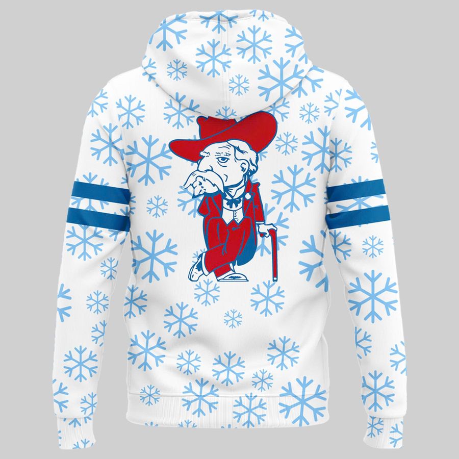 Special Edition Ole Miss Icy White Uniform Hoodie