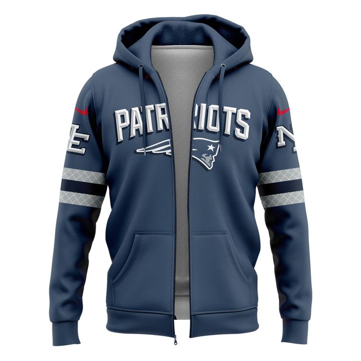 Special Edition New England Patriots zip hoodie πππ«ππ‘π§πππ¨. For fans in 2025