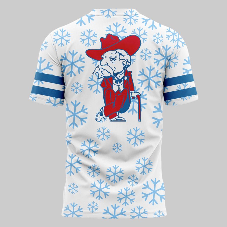 Special Edition Ole Miss Icy White Uniform Tshirt