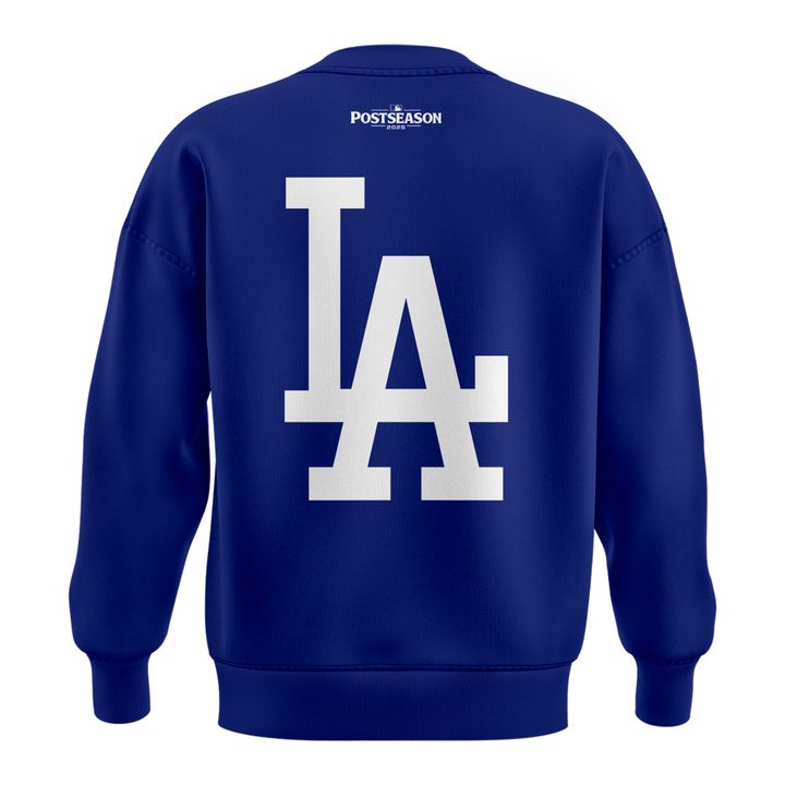 Special New Angeles Dodgers Royal 2025 Postseason Locker Room Sweat