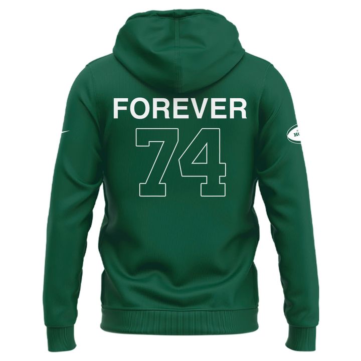 Forever. 74 Nick Mangold Green Hoodie