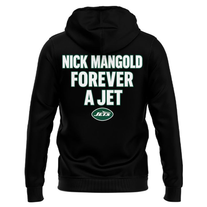 Forever. 74 Nick Mangold Will Forever Be A Jet Black Hoodie