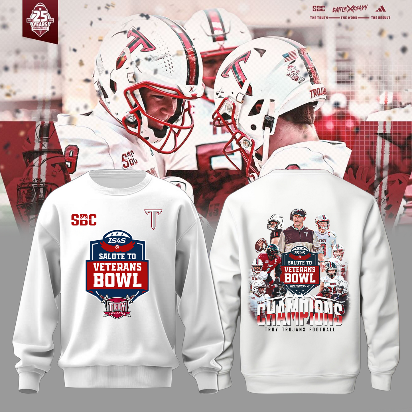 Troy Trojans - The Champ Veterans Bowl 2025