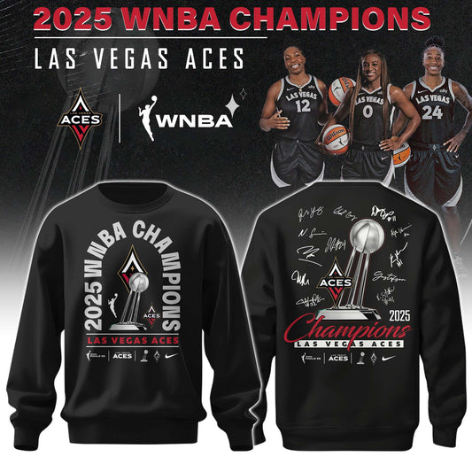 _ Las Vegas Aces WNBA 2025 Champions Sweatshirt Limited Edition