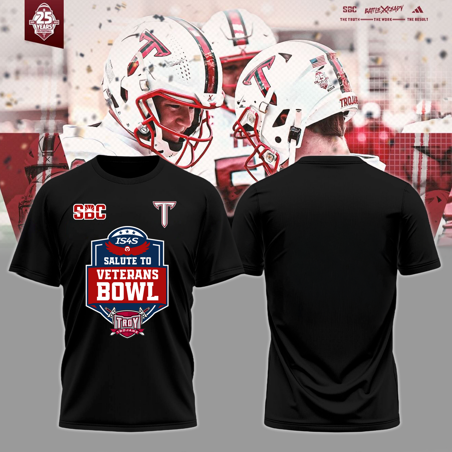 Troy Trojans - The Champ Veterans Bowl 2025