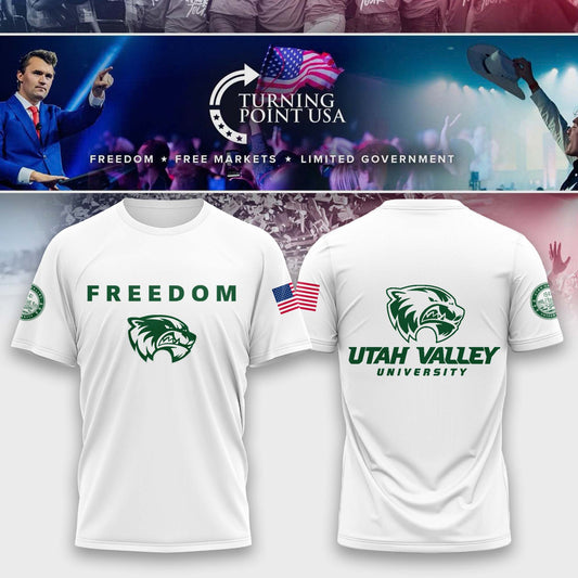 Limited Edition Utah Valley University x Turning Point USA T-Shirt